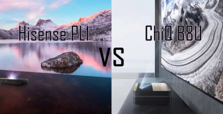 Hisense PL1 vs. ChiQ B8U : Laser TV Vergleich