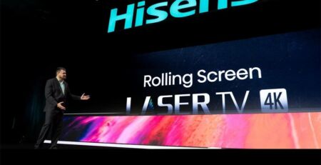 CES 2024: Hisense Laser TV
