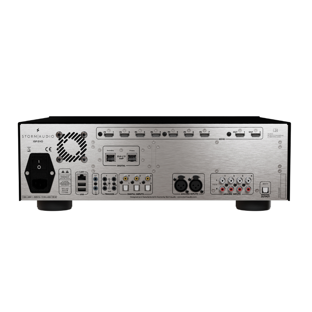StormAudio ISP EVO 20 AoIP Volldigitaler Soundprozessor (2)