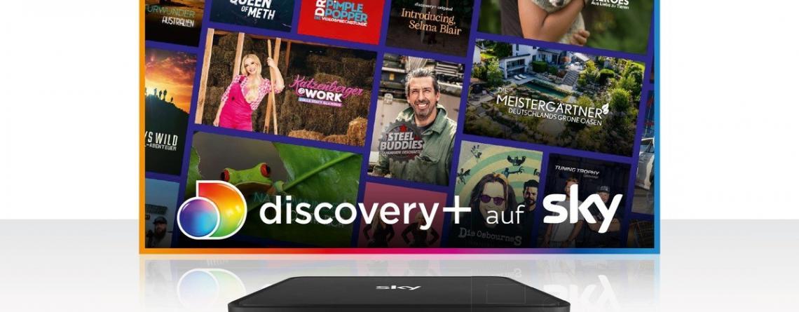 discovery+-App ab 28. Juni auf Sky Q verfügbar